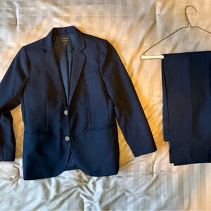 Boys J. Crew Crewcuts Navy Two-Piece Suit Jacket & Pants (Size 10)